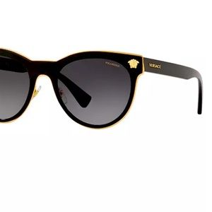 Versace sunglasses gold black